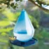 Water Feeder for Bird Bird Waterer Droplet Bird Waterer Hanging Wild Birds Water Feeder for Outdoor Garden Bird Breeding Tools